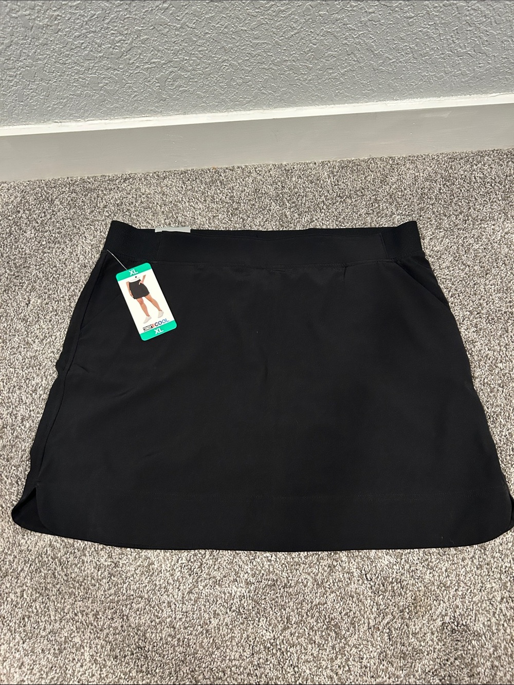 32 Degrees Black Skort XL